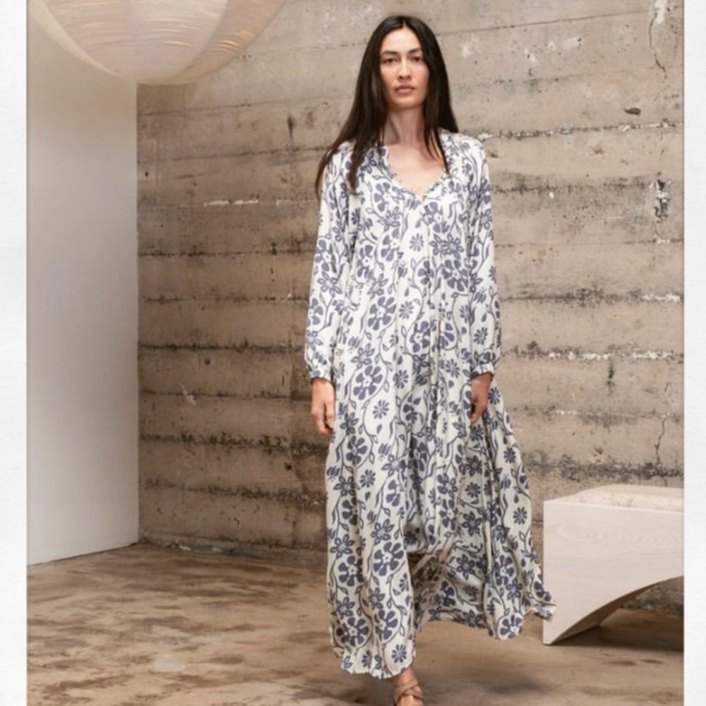 Natalie Martin Collection Silk Fiore Maxi • size M